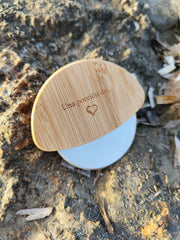 Cortapizzas de bambú