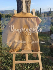 Cartel de metacrilato