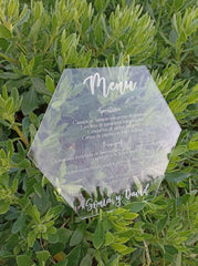 Minuta de metacrilato