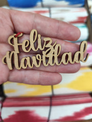 Adorno navideño "Feliz Navidad"