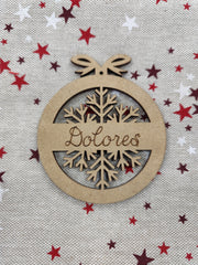 Bola de Navidad personalizada