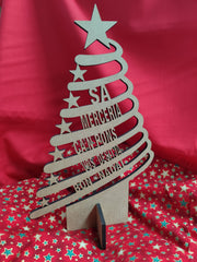 Árbol de Navidad de Madera