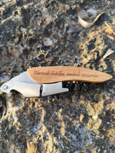 Sacacorchos de madera