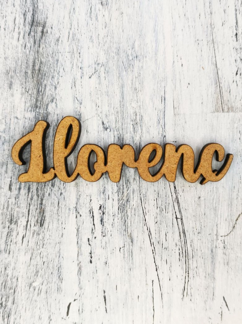 Nombre de madera M