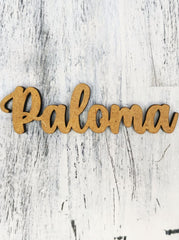 Nombre de madera M