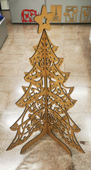 Árbol de Navidad de madera