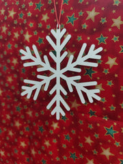 Adorno Navidad Copo de Nieve